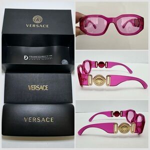 Brand new in box! Versace VE4361 Fuchsia Biggie Sunglasses